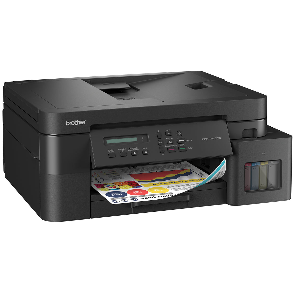 Brother DCP-T830DW multifuncional de tanque de tinta