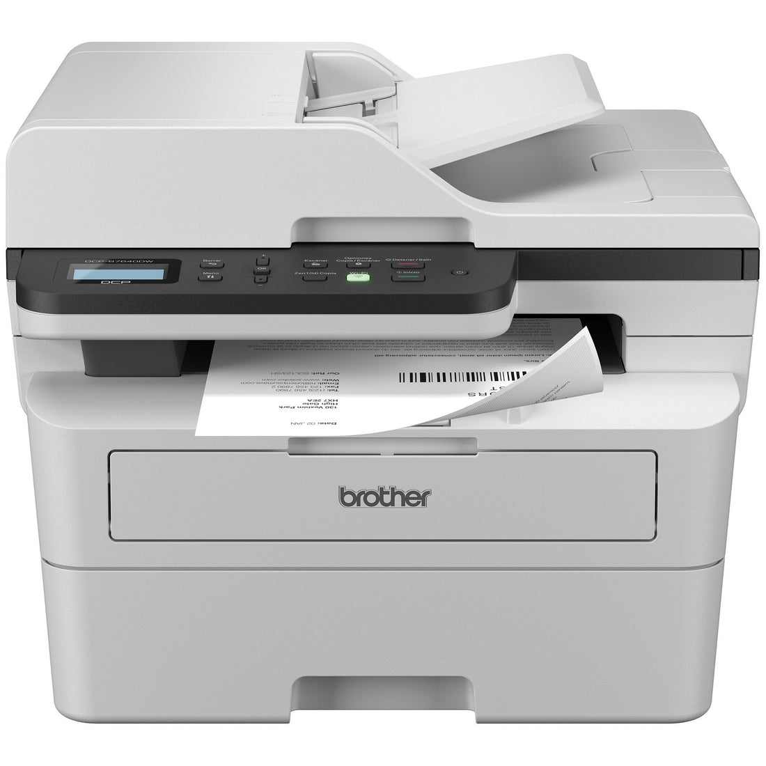 Brother DCPB7640DW multifuncional láser monocromático