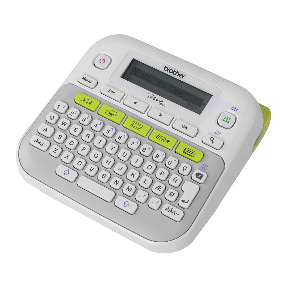Brother PTD-210 etiquetadora profesional