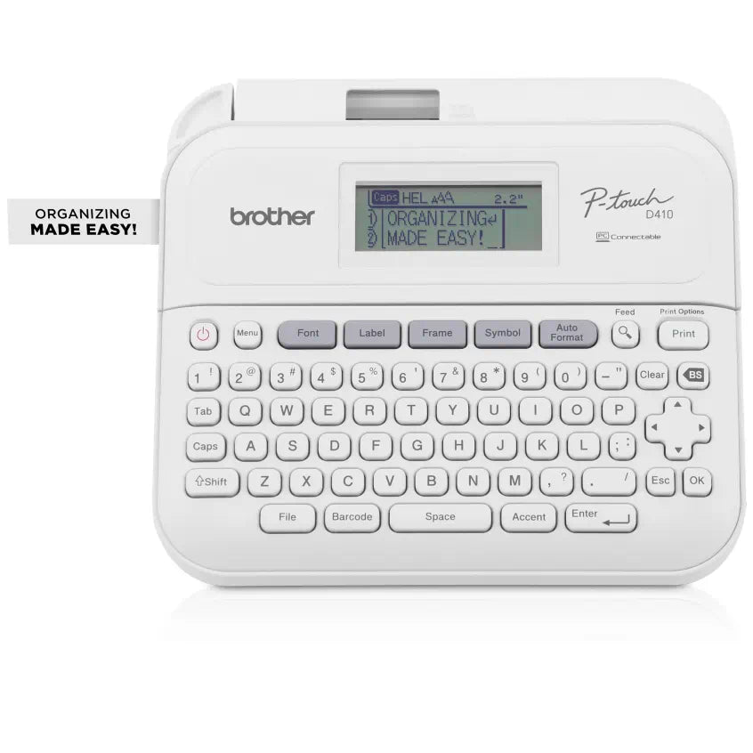 Brother PTD-410 etiquetadora profesional