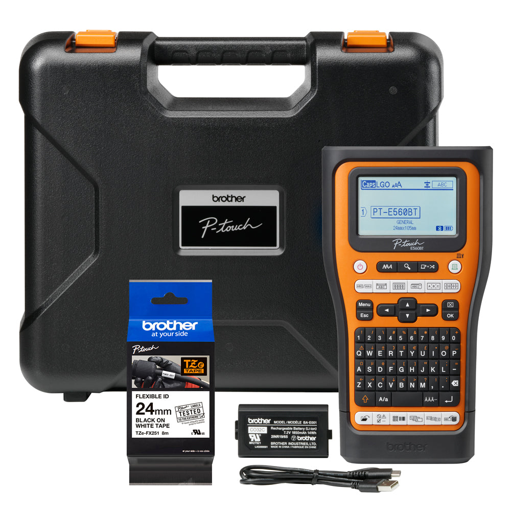 Brother PTE-560BTVP etiquetadora profesional