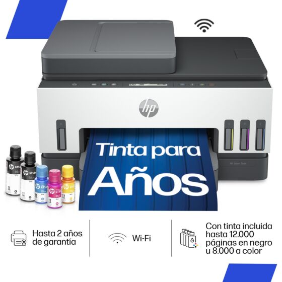 HP Smart Tank 750 multifuncional de tanque de tinta
