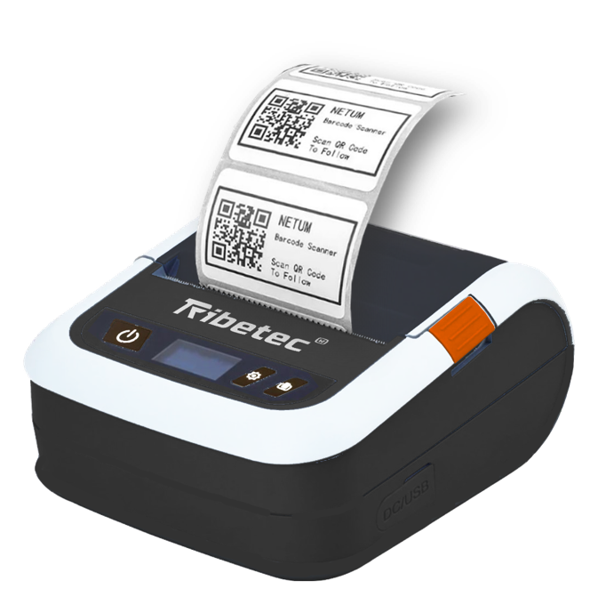 RIBETEC RT-320PB impresora móvil de etiquetas
