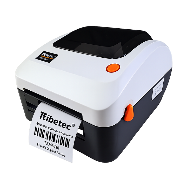 RIBETEC RT-420BE impresora de etiquetas de escritorio